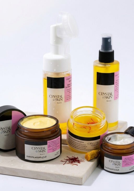 Turmeric and saffron skincare set